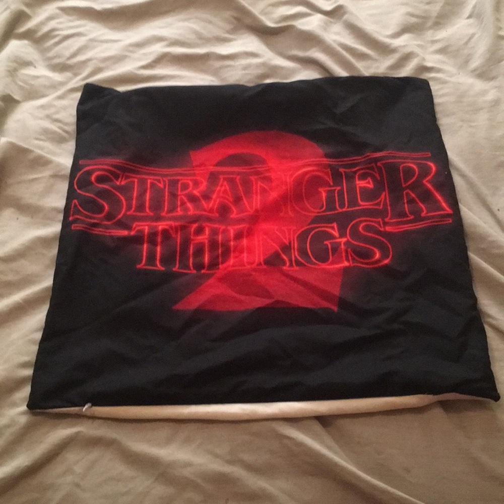 A stranger things pillow case (15x15)